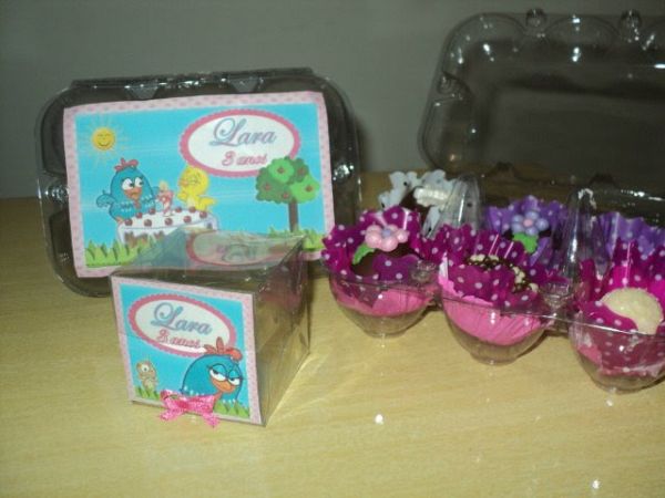 CAIXAS DE OVOS DE ACETATO PERSONALIZADA